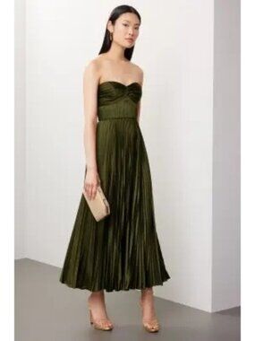 R-4.  AMUR Belle Dress Green